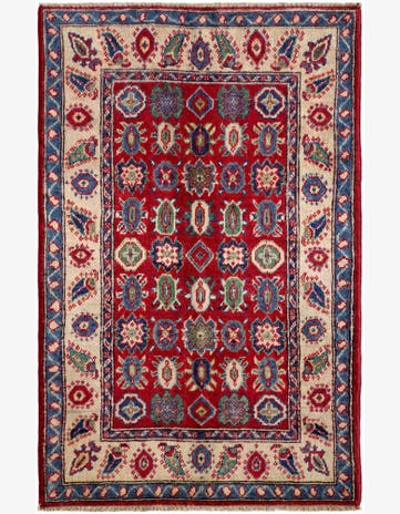 2' 8 x 4' 2 Hand Knotted Kazak Rug