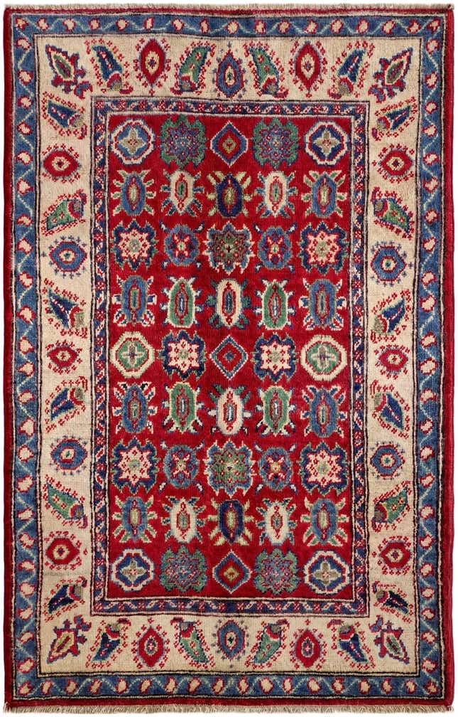 2' 8 x 4' 2 Hand Knotted Kazak Rug