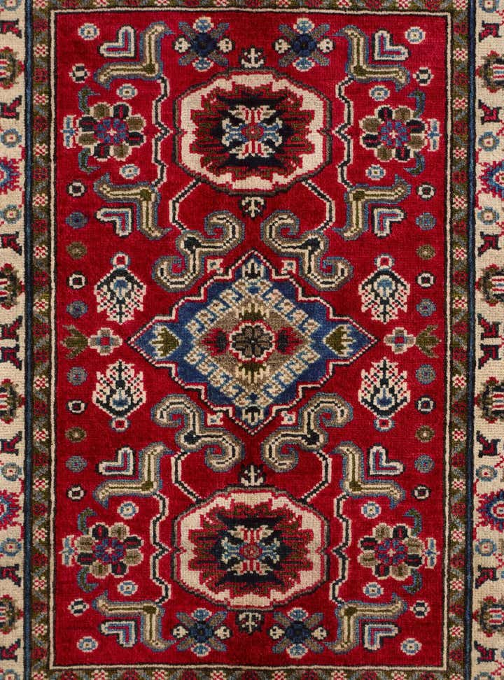 2' 11 x 3' 9 Hand Knotted Kazak Rug