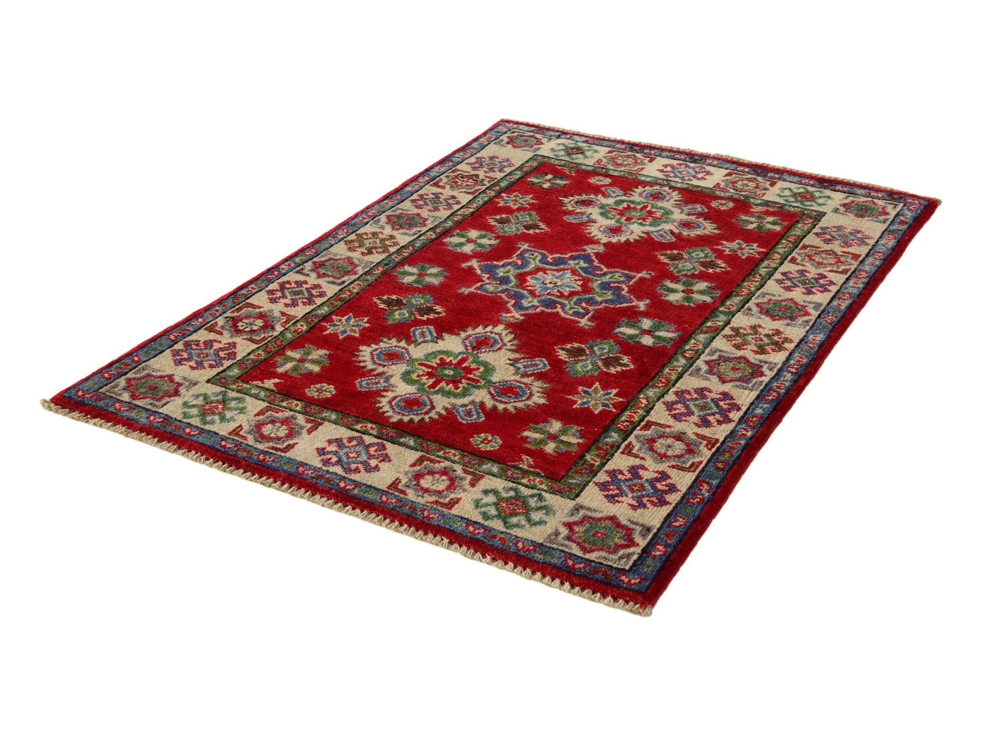 2' 8 x 4' Hand Knotted Kazak Rug