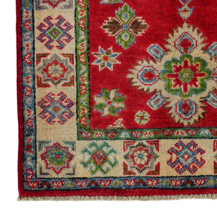 2' 8 x 4' Hand Knotted Kazak Rug
