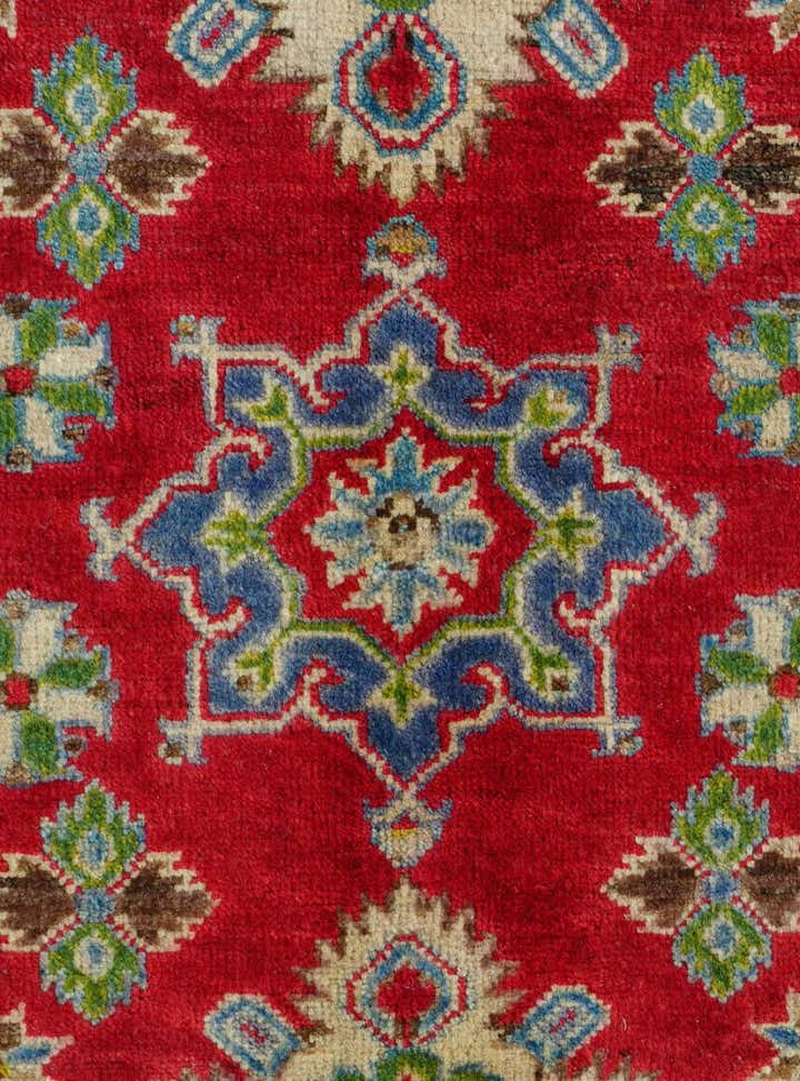 2' 8 x 4' Hand Knotted Kazak Rug