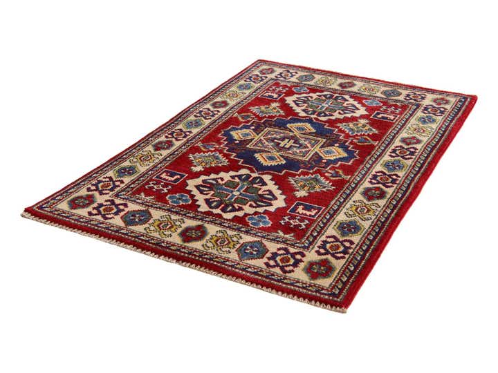2' 7 x 3' 8 Hand Knotted Kazak Rug