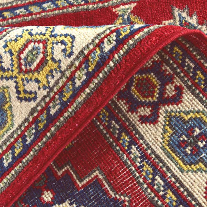 2' 7 x 3' 8 Hand Knotted Kazak Rug
