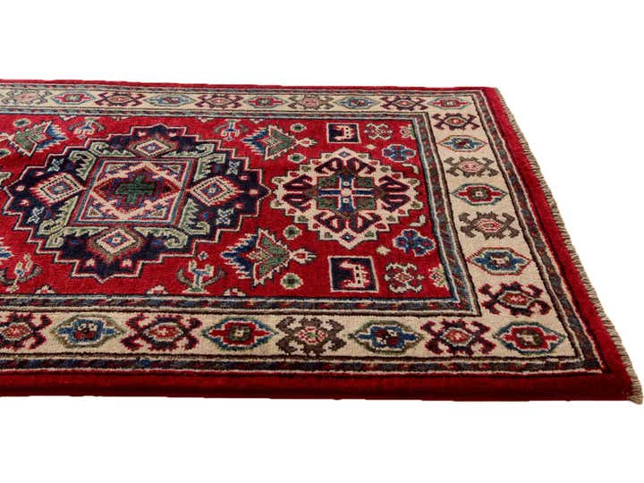 2' 8 x 4' Hand Knotted Kazak Rug