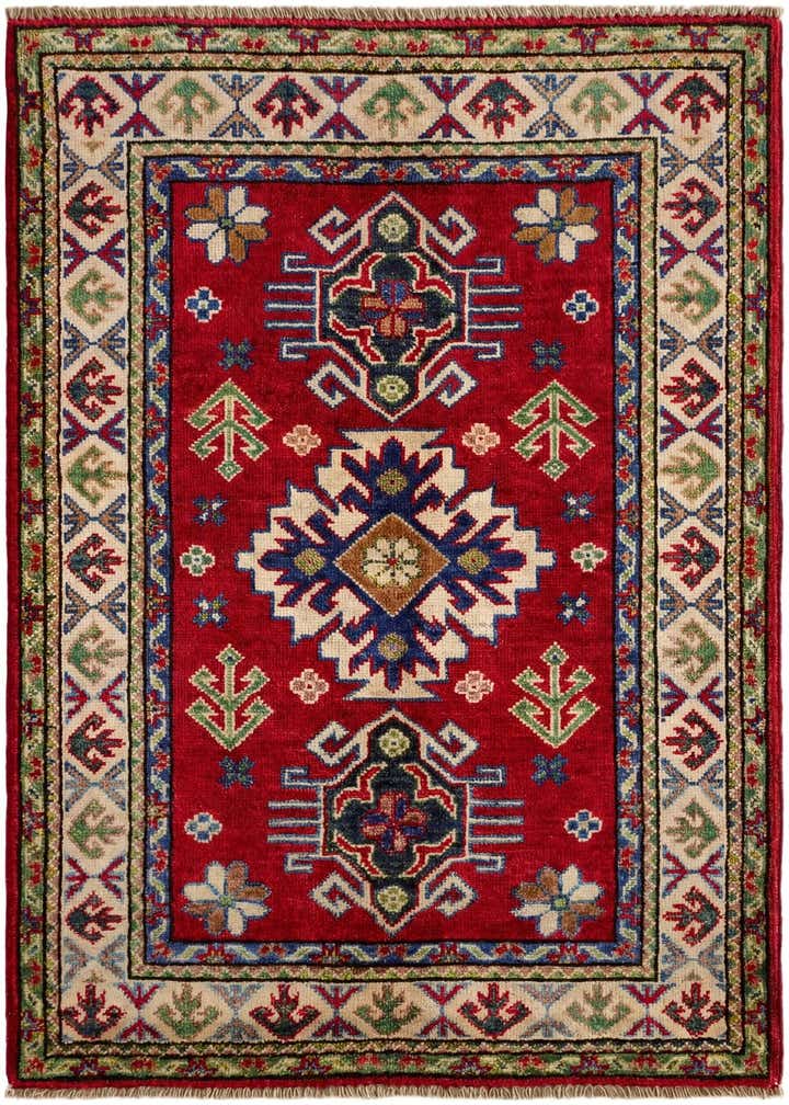 2' 9 x 4' 2 Hand Knotted Kazak Rug