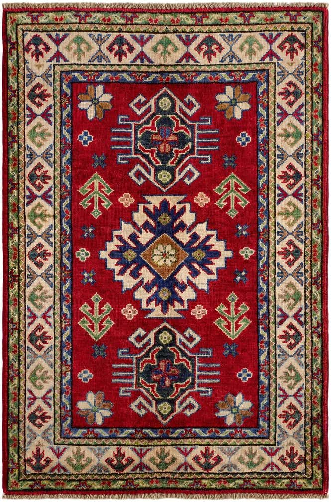 2' 9 x 4' 2 Hand Knotted Kazak Rug