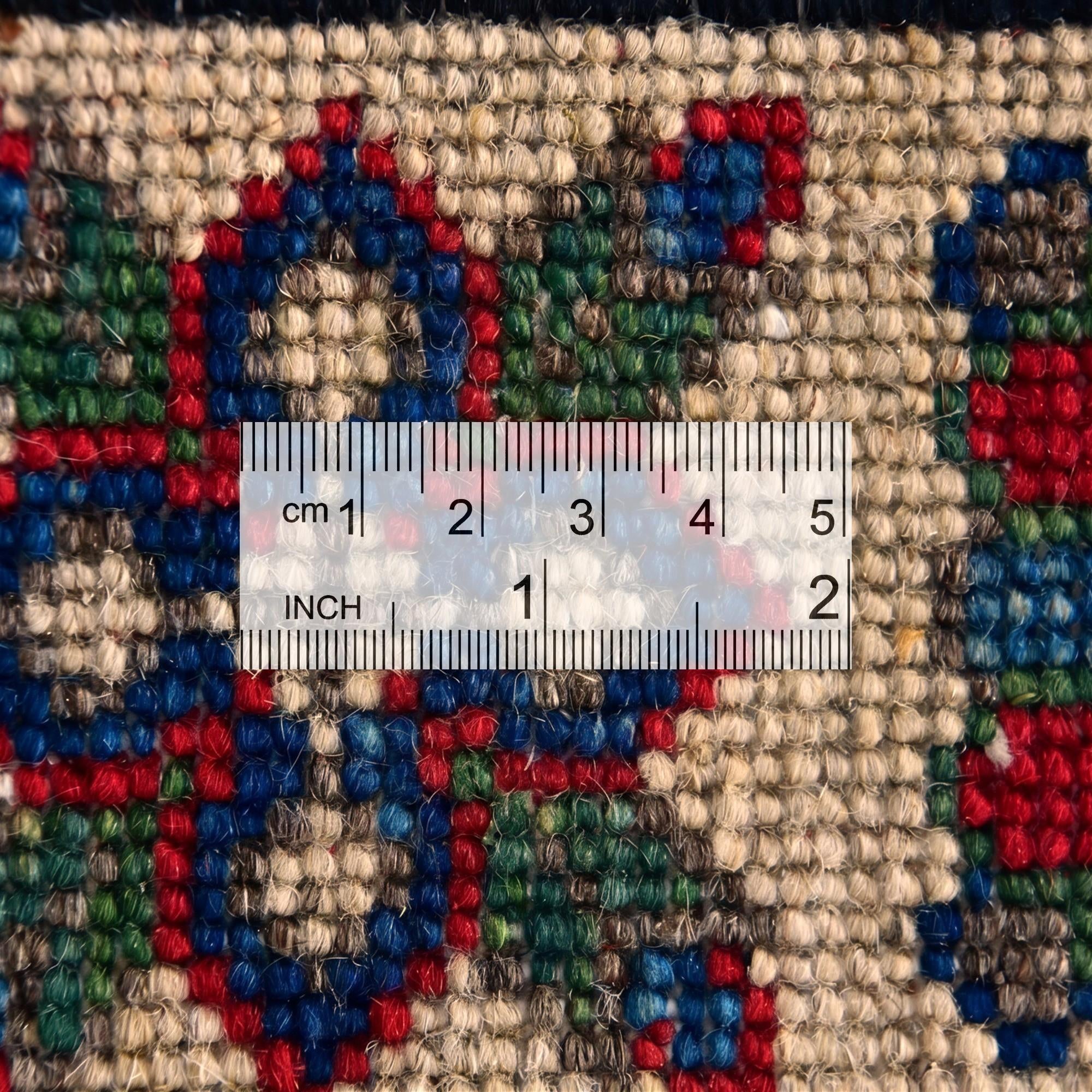 2' 8 x 4' Hand Knotted Kazak Rug