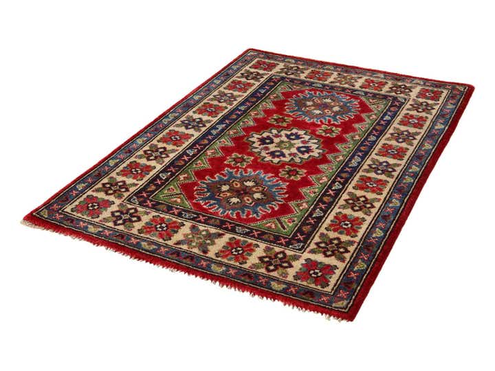 2' 7 x 3' 10 Hand Knotted Kazak Rug