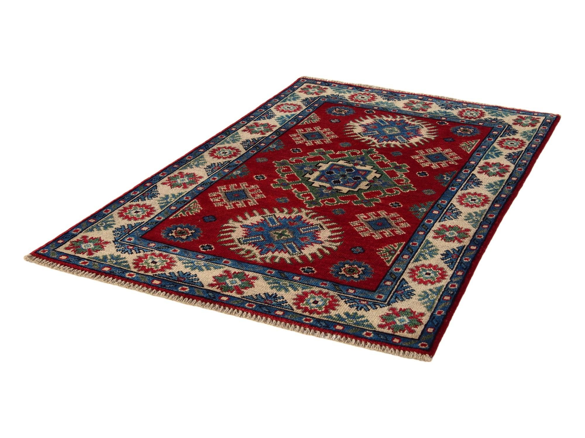 2' 8 x 4' 3 Hand Knotted Kazak Rug