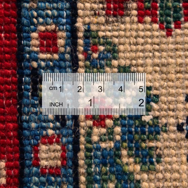 Detail image of 2' 8 x 4' 3 Hand Knotted Kazak Rug