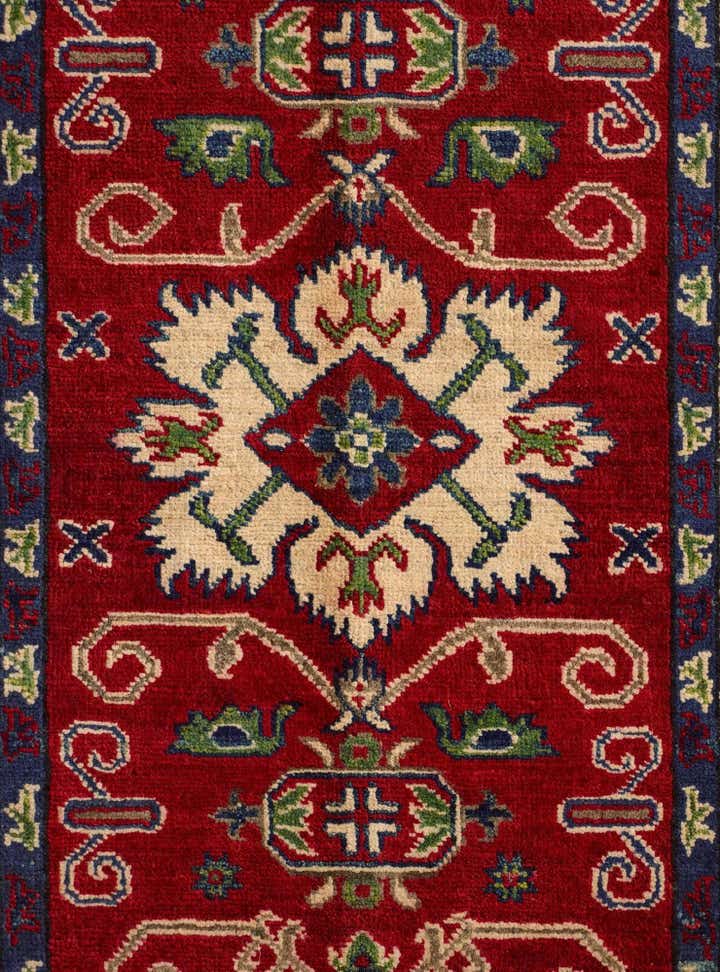 2' 8 x 4' 1 Hand Knotted Kazak Rug