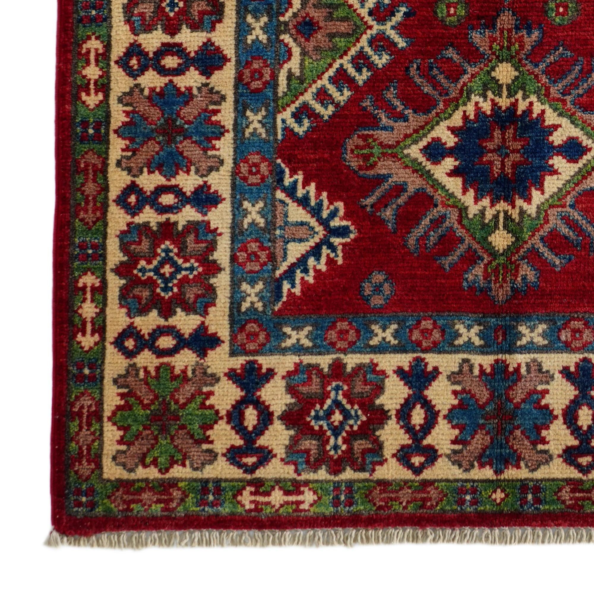 2' 8 x 4' 2 Hand Knotted Kazak Rug