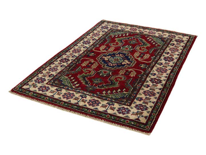 2' 9 x 4' 2 Hand Knotted Kazak Rug