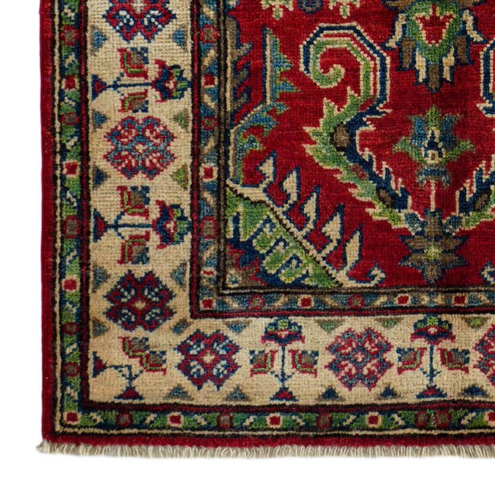 2' 9 x 4' 2 Hand Knotted Kazak Rug
