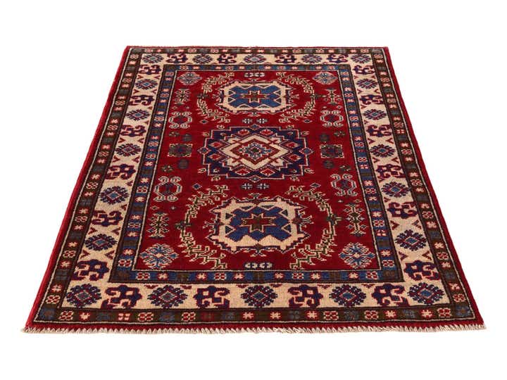 2' 10 x 4' 2 Hand Knotted Kazak Rug