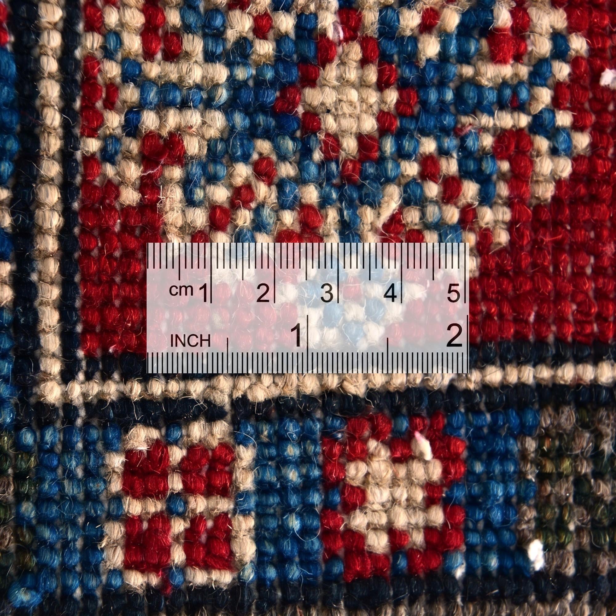 2' 10 x 4' 2 Hand Knotted Kazak Rug