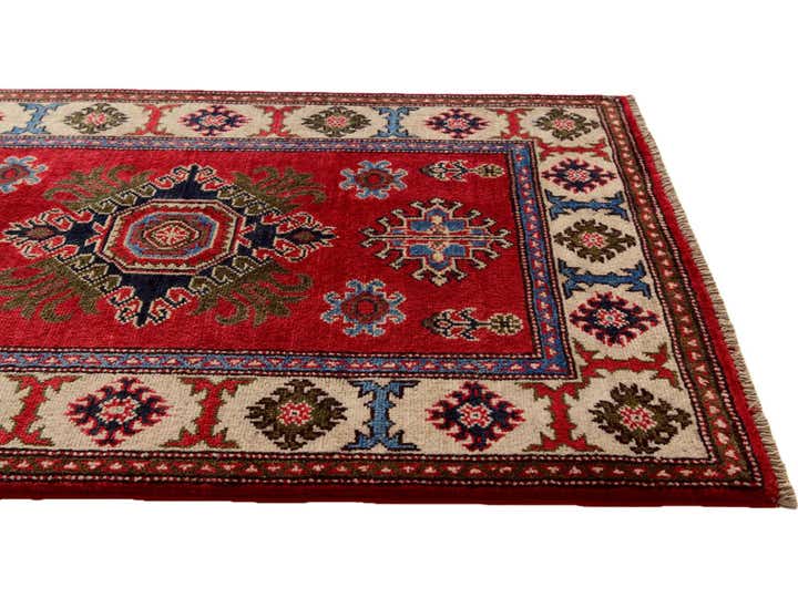 2' 8 x 4' Hand Knotted Kazak Rug