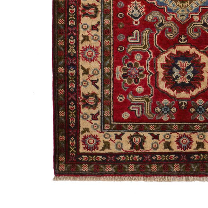2' 9 x 4' Hand Knotted Kazak Rug