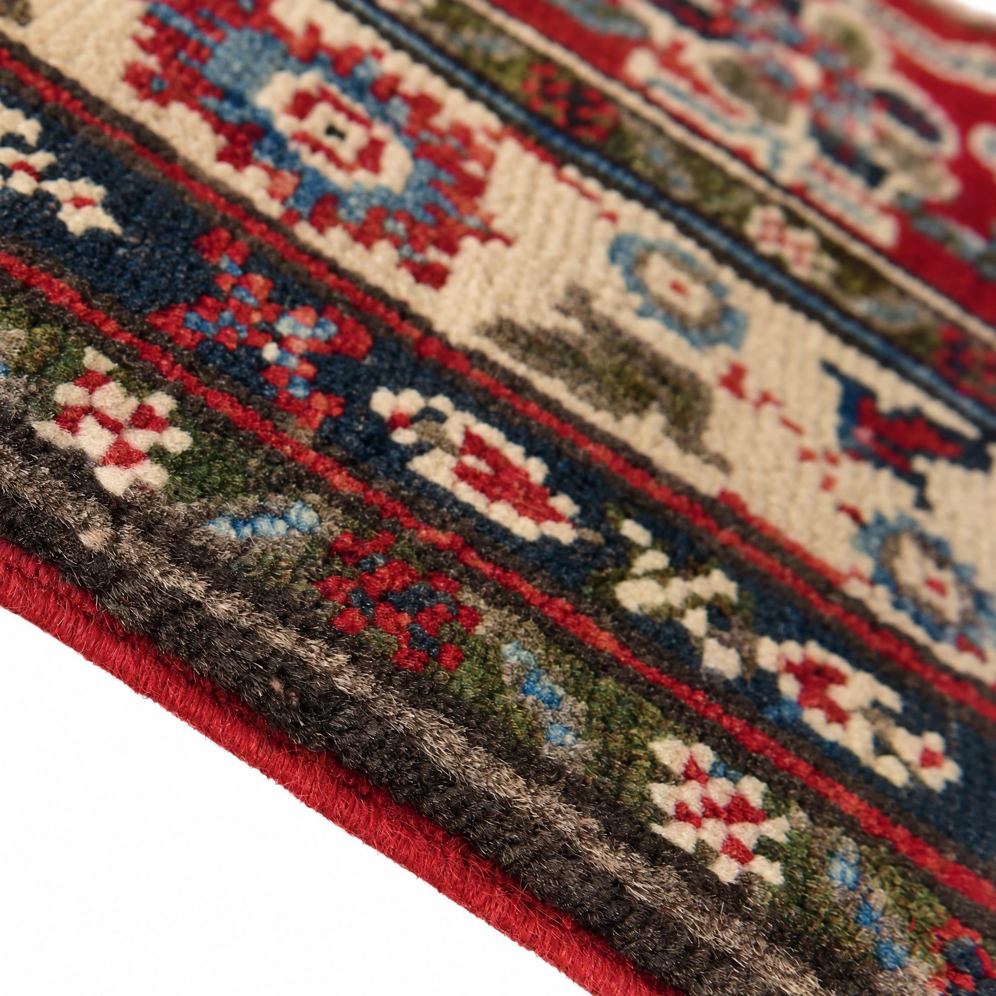 85cm x 120cm Hand Knotted Kazak Rug