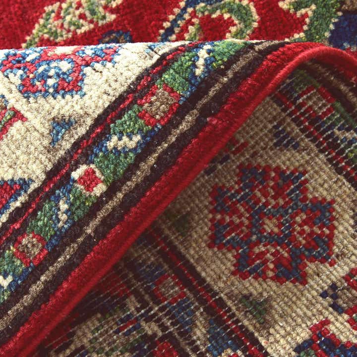 2' 6 x 4' 1 Hand Knotted Kazak Rug