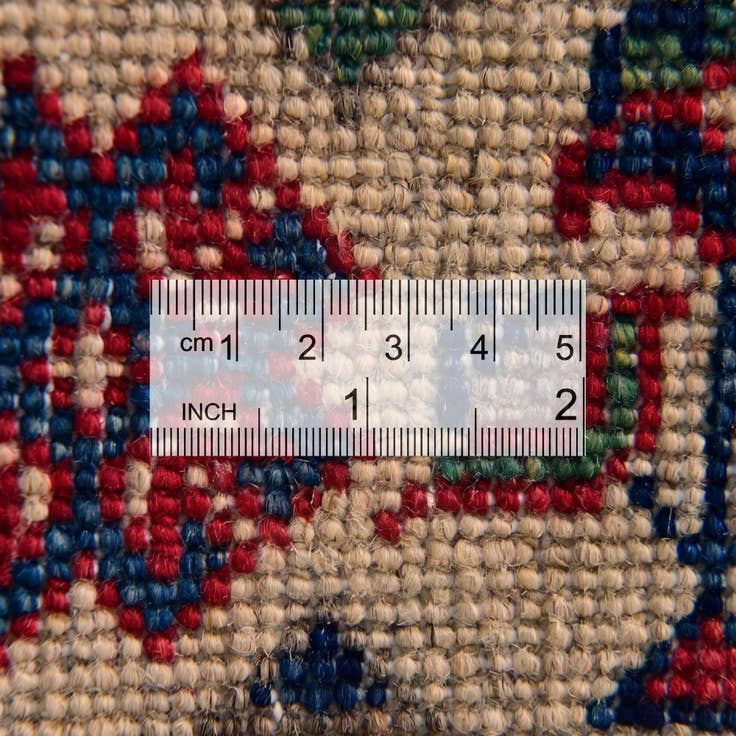 Detail image of 2' 6 x 4' 1 Hand Knotted Kazak Rug