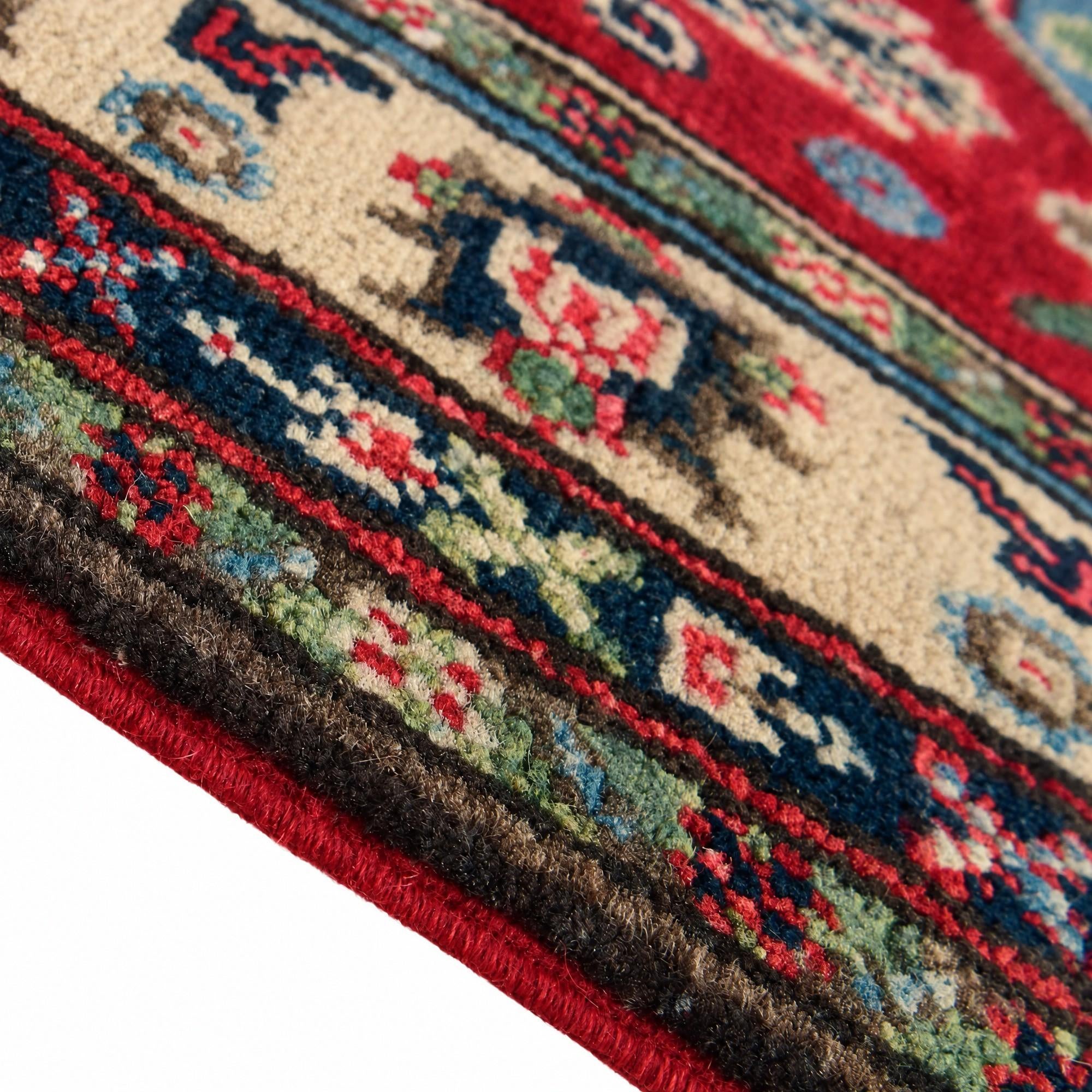 80cm x 120cm Hand Knotted Kazak Rug