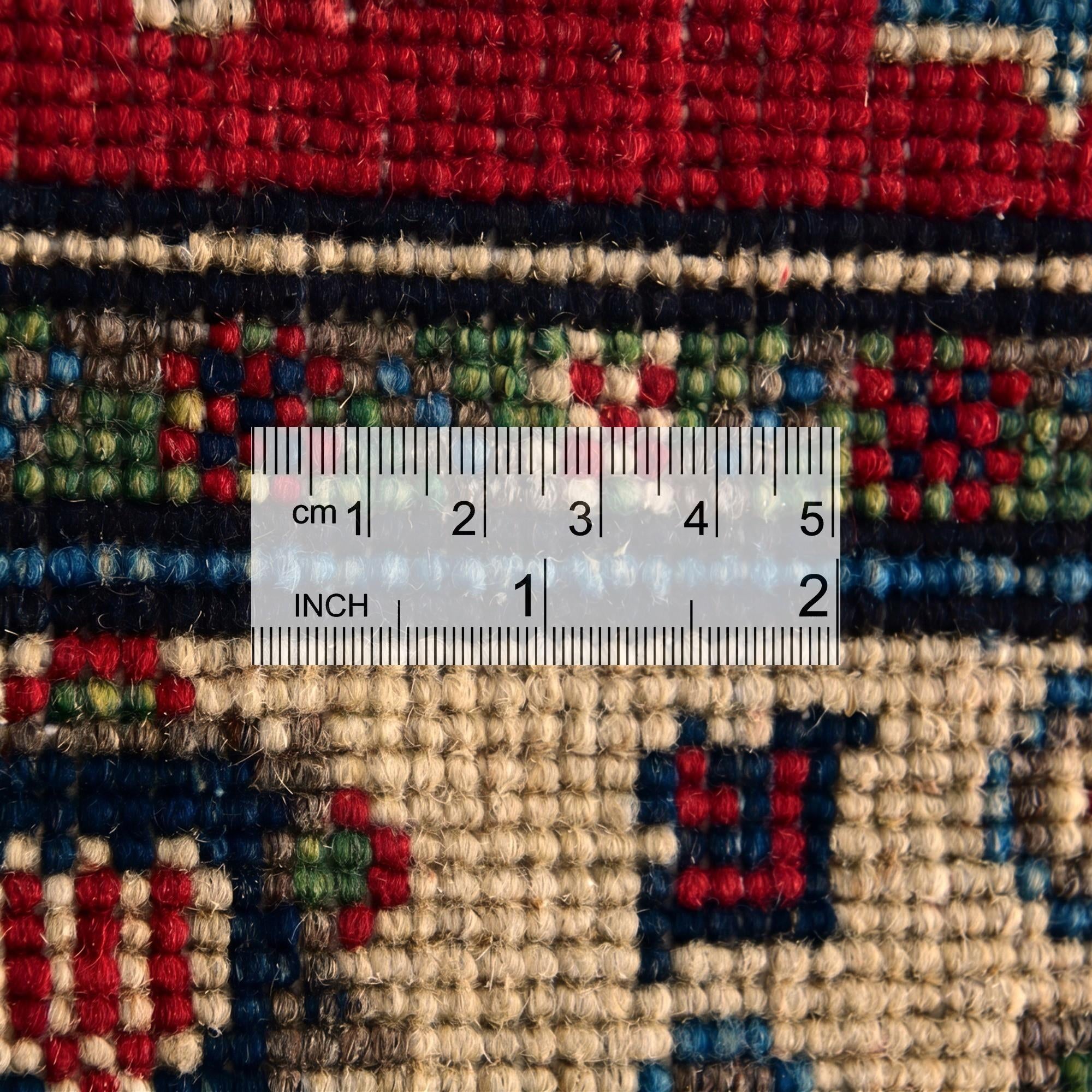 2' 7 x 3' 11 Hand Knotted Kazak Rug