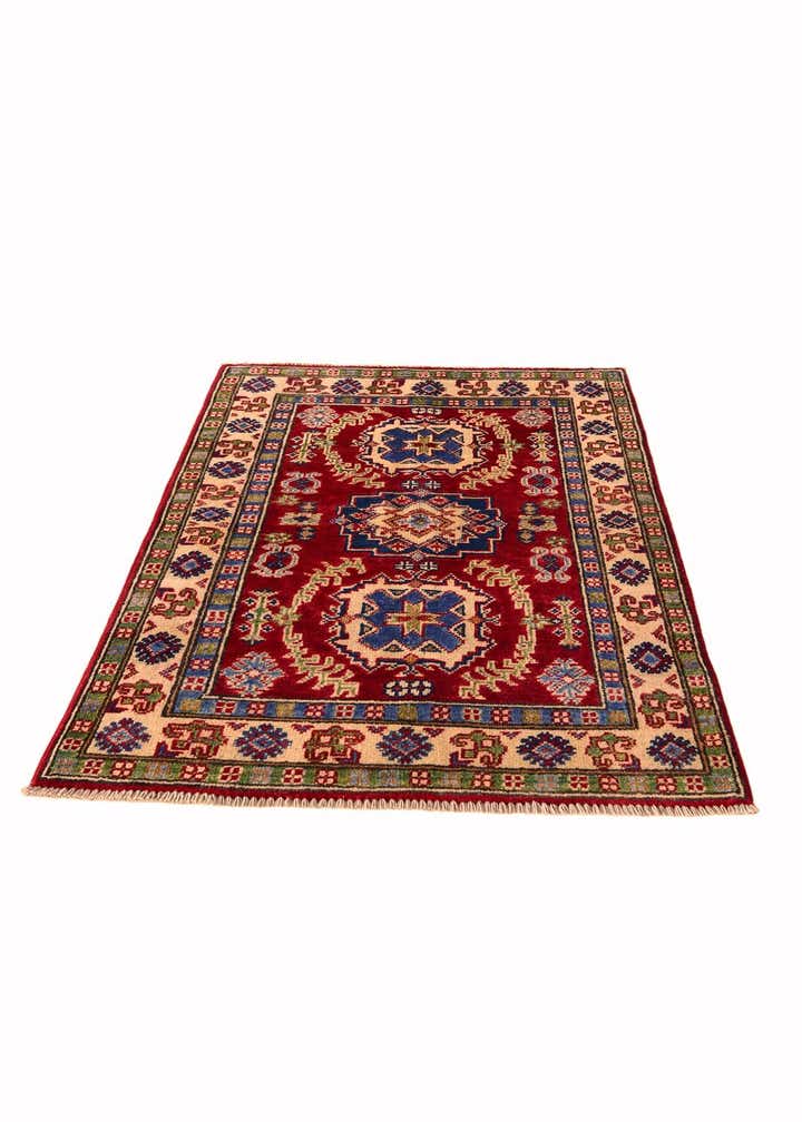 2' 8 x 4' Hand Knotted Kazak Rug