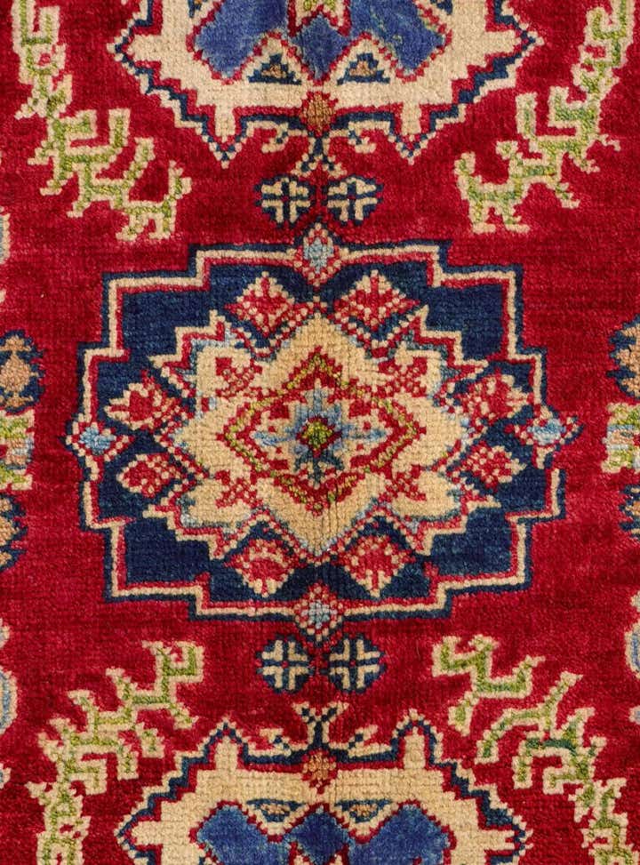 2' 8 x 4' Hand Knotted Kazak Rug