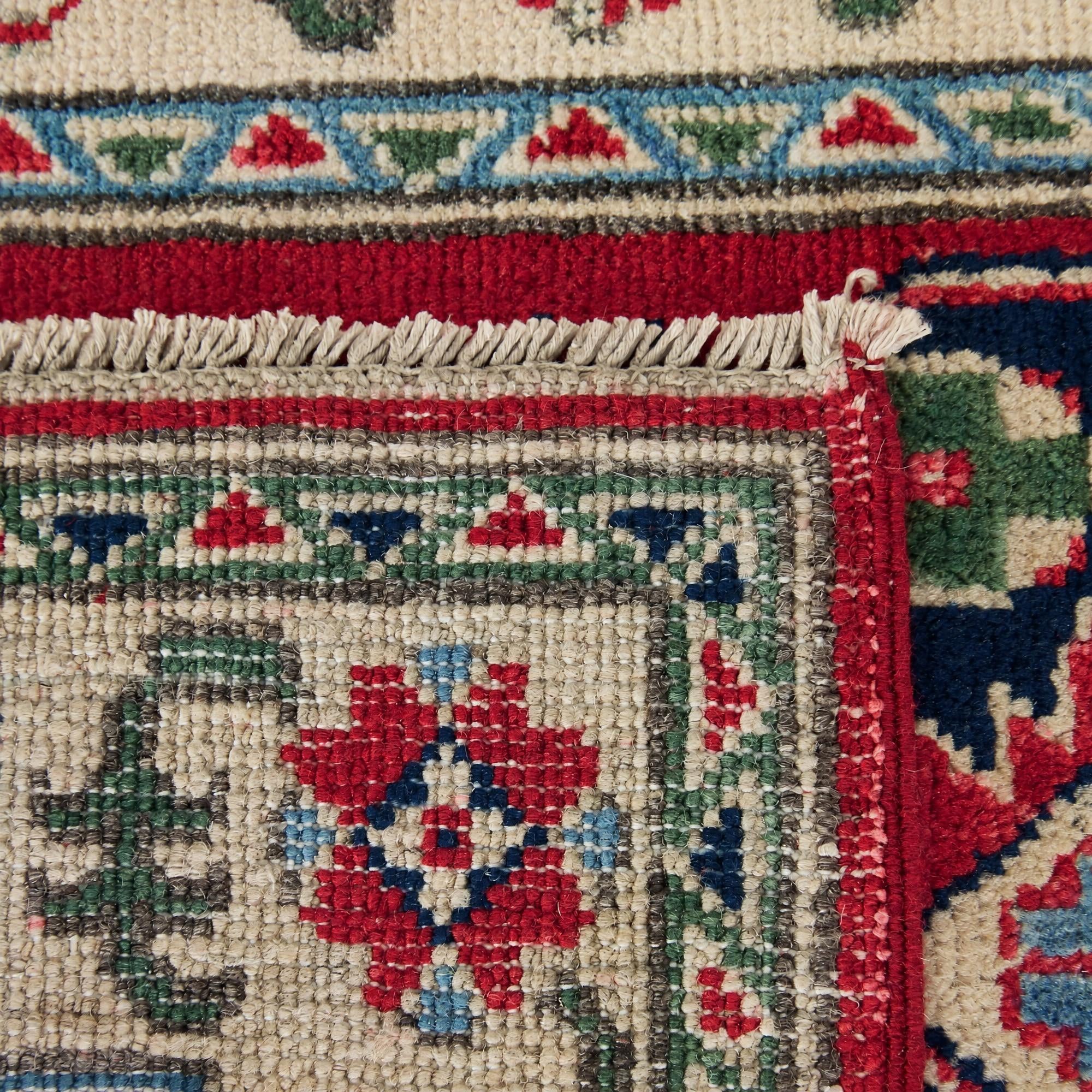 80cm x 130cm Hand Knotted Kazak Rug