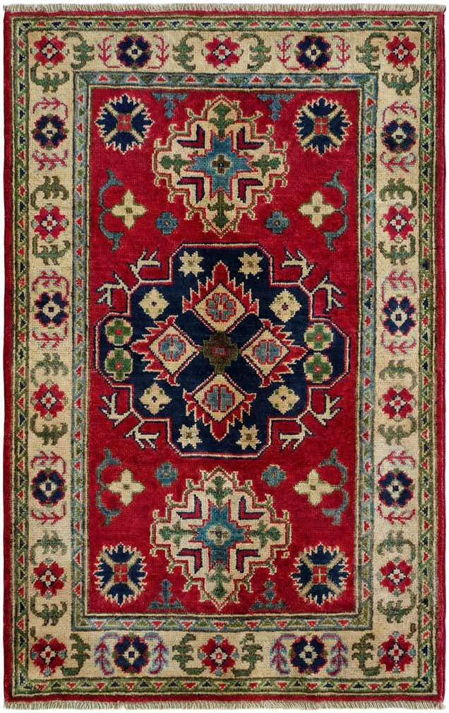 2' 8 x 4' 3 Hand Knotted Kazak Rug