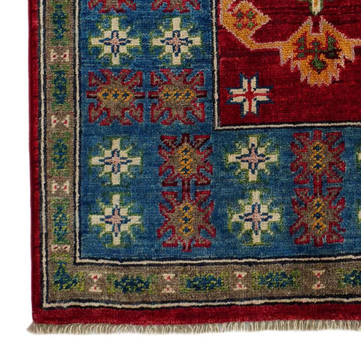 2' 7 x 3' 10 Hand Knotted Kazak Rug