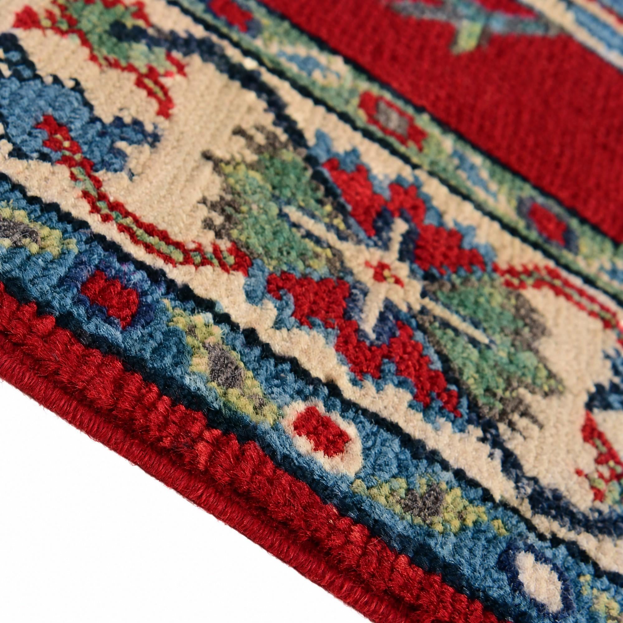 Detail image 8 of 12: 2' 8 x 4' 1 Hand Knotted Kazak Rug