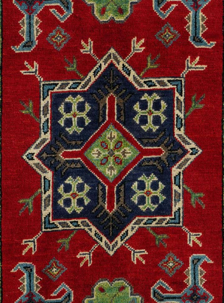 2' 8 x 4' 1 Hand Knotted Kazak Rug