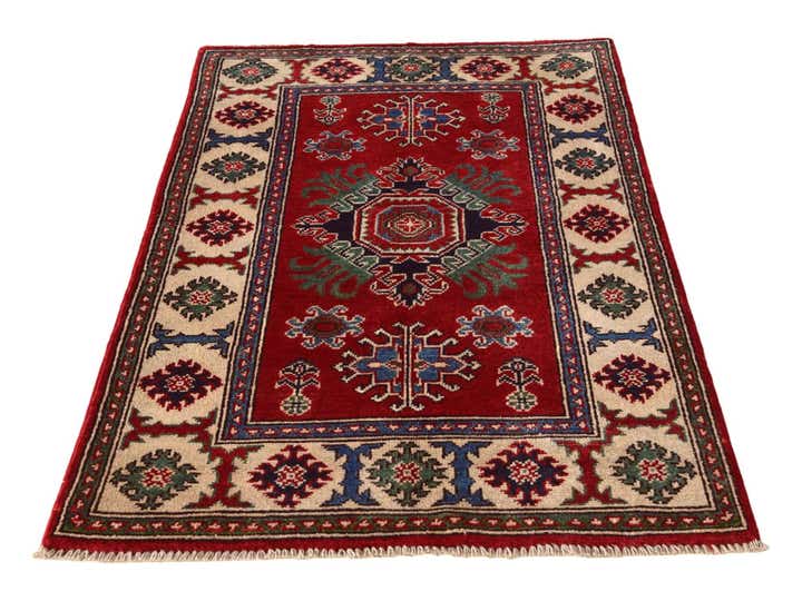 2' 6 x 4' 2 Hand Knotted Kazak Rug