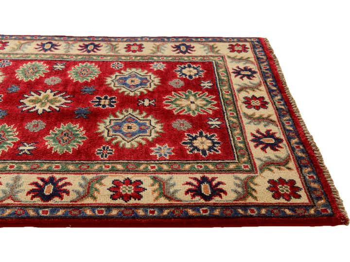 2' 10 x 4' 2 Hand Knotted Kazak Rug