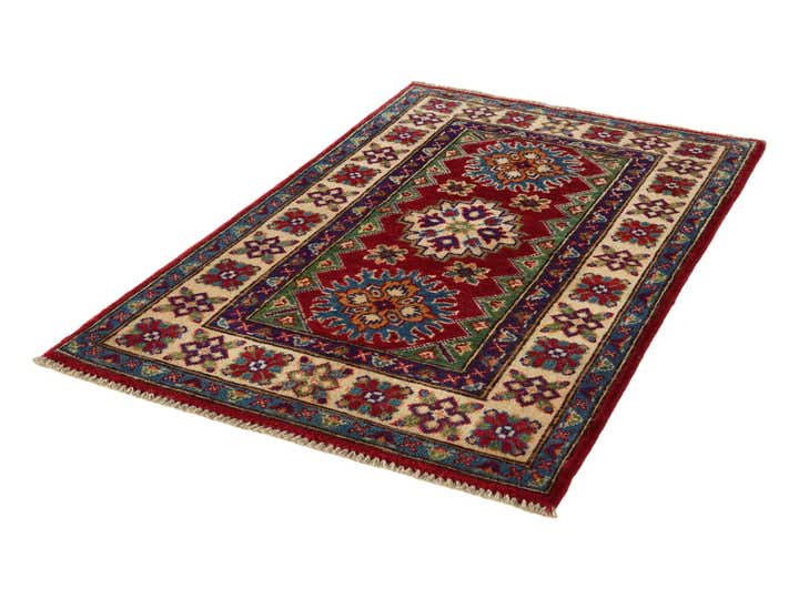 2' 7 x 4' 2 Hand Knotted Kazak Rug