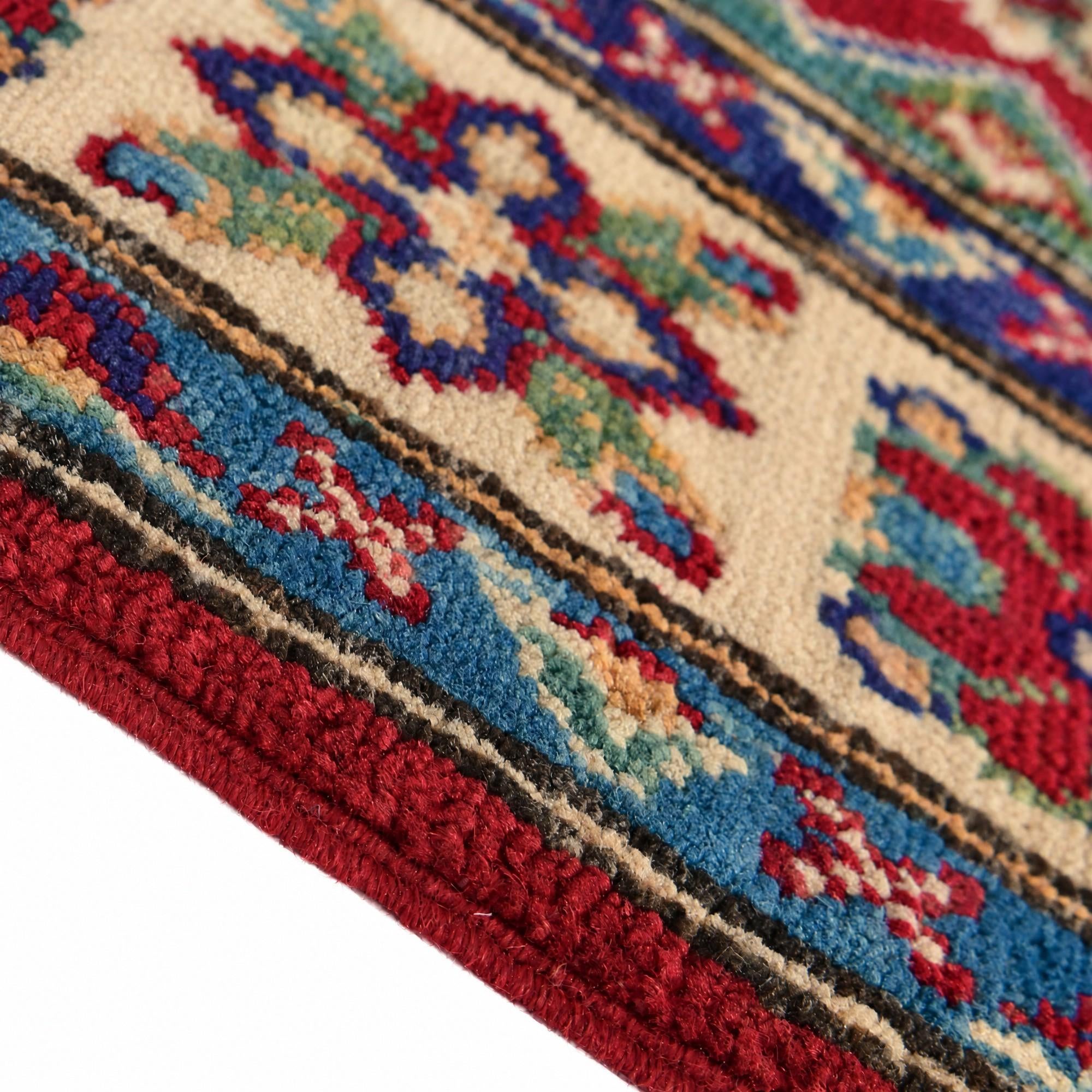 80cm x 125cm Hand Knotted Kazak Rug