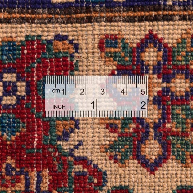 Detail image of 2' 7 x 4' 2 Hand Knotted Kazak Rug