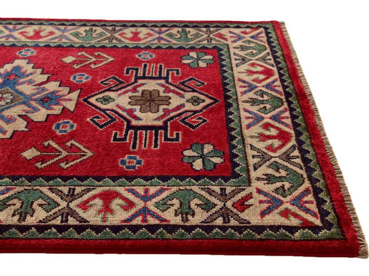 2' 9 x 4' 1 Hand Knotted Kazak Rug