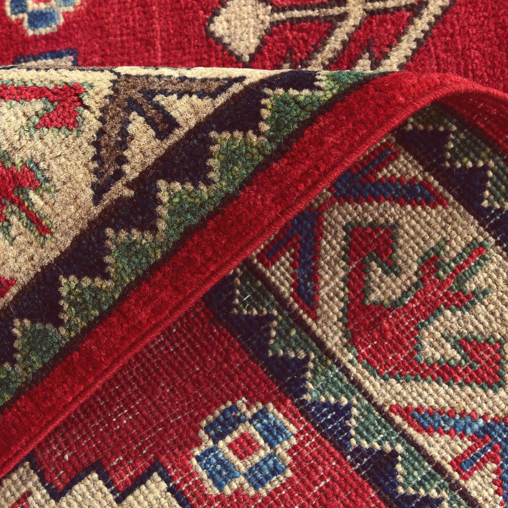 2' 9 x 4' 1 Hand Knotted Kazak Rug