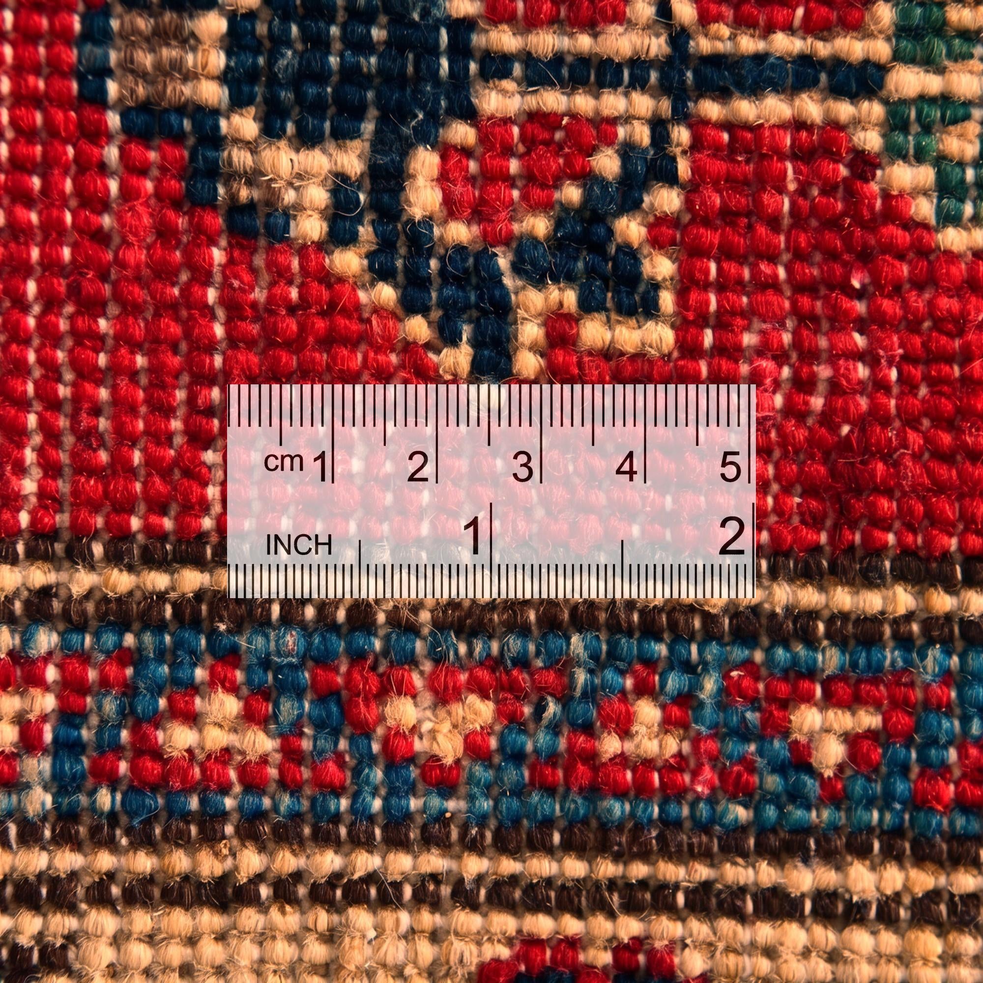 2' 7 x 4' Hand Knotted Kazak Rug