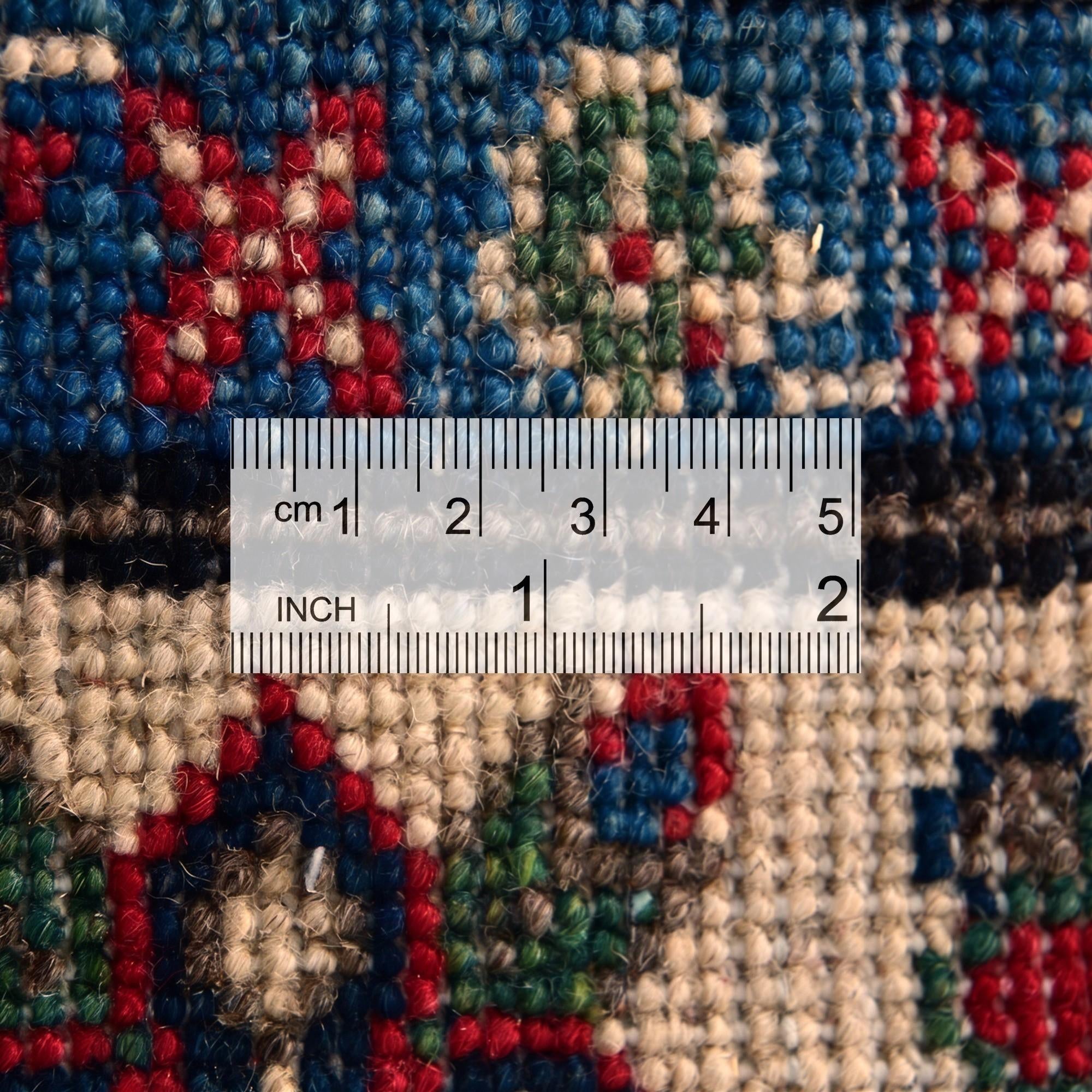 2' 9 x 4' 2 Hand Knotted Kazak Rug