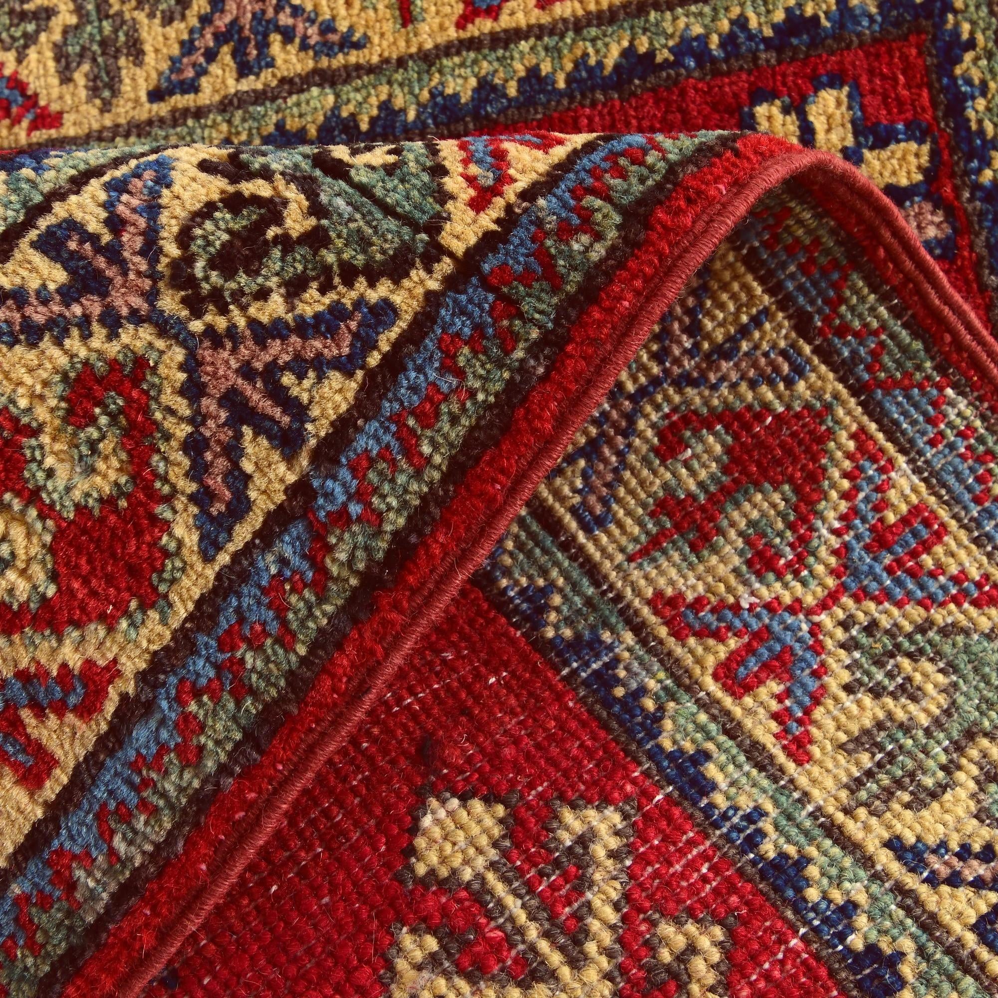 2' 2 x 3' Hand Knotted Kazak Rug