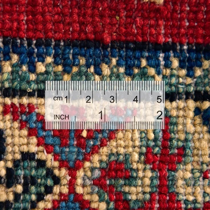 Detail image of 2' 2 x 3' Hand Knotted Kazak Rug
