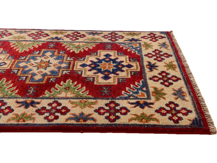 Detail image of 2' x 3' 1 Hand Knotted Kazak Rug