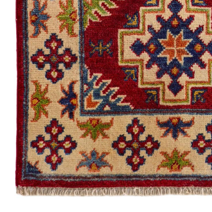 Detail image of 2' x 3' 1 Hand Knotted Kazak Rug