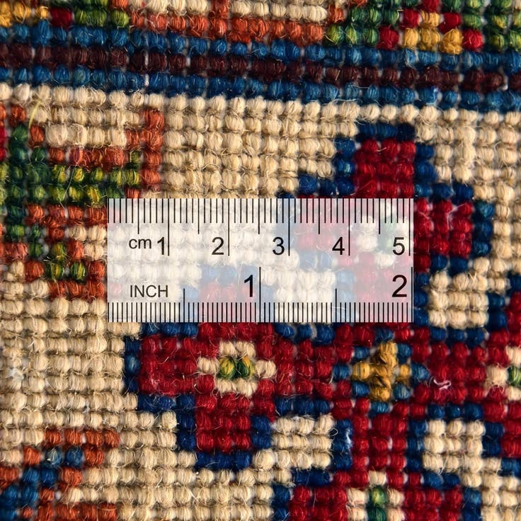 Detail image of 2' x 3' 1 Hand Knotted Kazak Rug