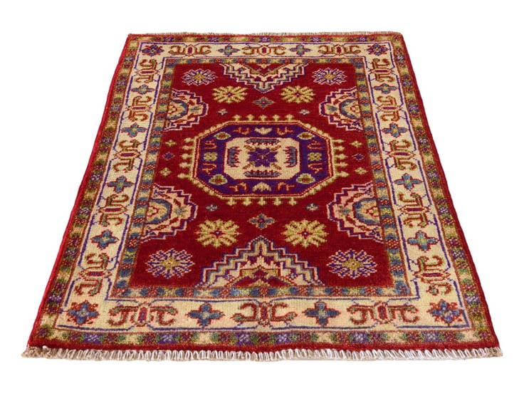 Detail image of 2' x 2' 11 Hand Knotted Kazak Rug